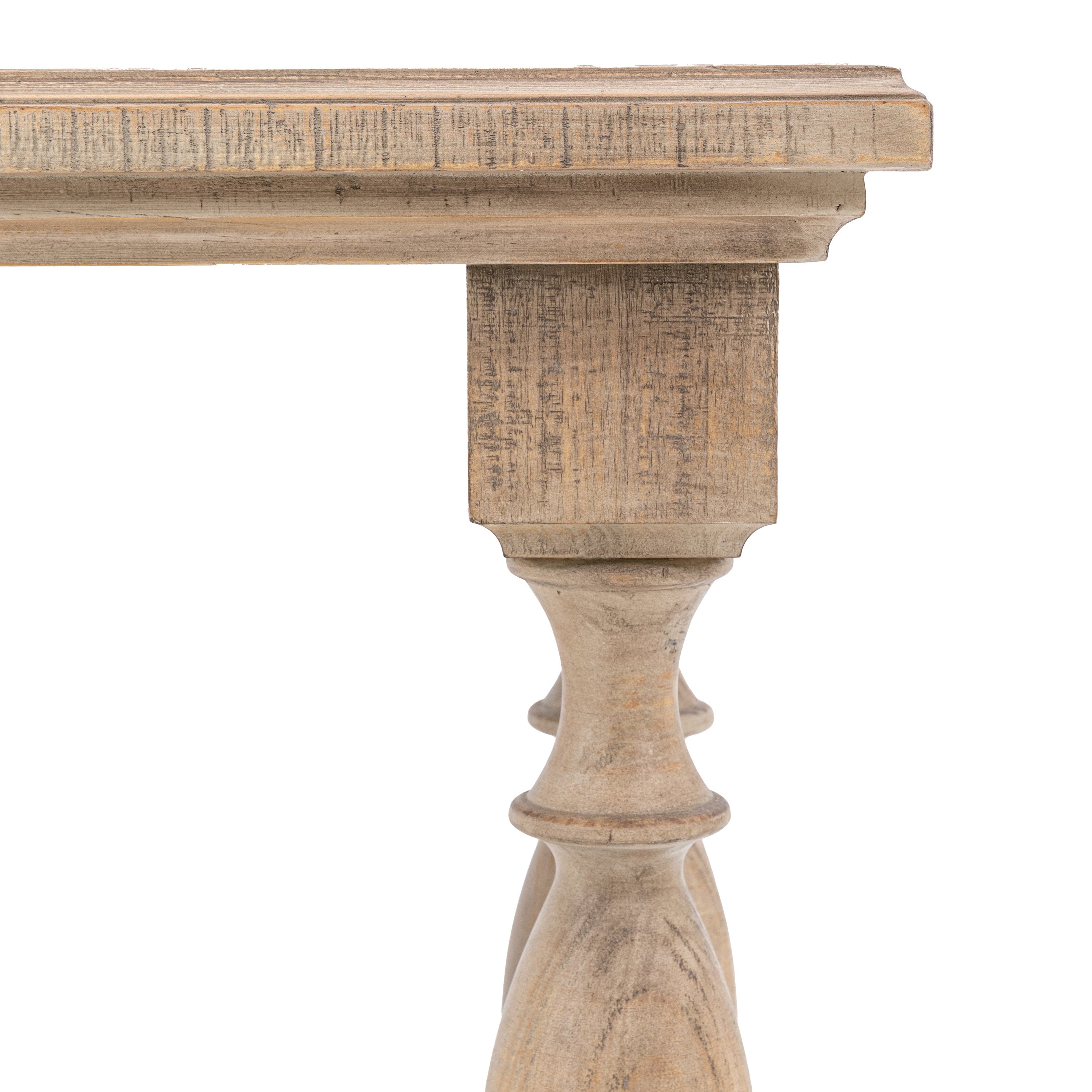 Bowen Natural Pine Wood Console Table